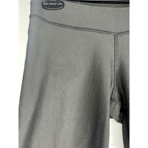 Nike Dri-Fit Gray Leggings Women's Size Small Zip Athleisure Active Workout Run - Picture 4 of 10